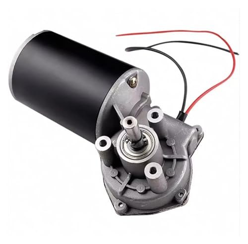 24 V Langlebiger Bürstenwalzen-Servomotor, Mikro-Servomotor, Kehrmaschine, Staub, Vibrierender Garagentor-Gleichstrommotor Mit Schneckengetriebe(24V 45W 180rpm) von YZQOZKJH