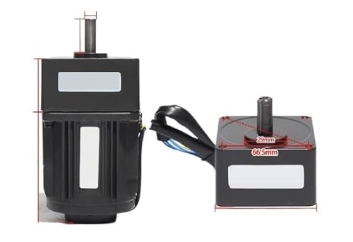 25W Micro AC Motor 220v 50/60hz Asynchronmotor Induktionsmotor Welle 10mm 1350RPM For Verpackungsmaschine(1 tO5K (0-250 rpm)) von YZQOZKJH