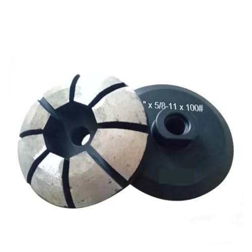 4'' Diamant-Bogenschleifen For Erstellen Einer Hohlen, Konvexen Topfscheibe | 100 Mm 22,23/M14 Polierscheibe For Gesinterten Betonstein(M14 thread) von YZQOZKJH