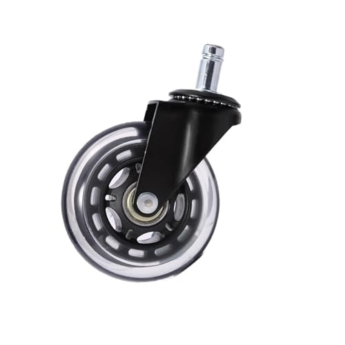 5 STÜCKE KAK 3 "Universal Stumm Rad Bürostuhl Caster Ersatz 60KG Rollen Gummi Weiche Sichere Roller Möbel Hardware(11mm) von YZQOZKJH