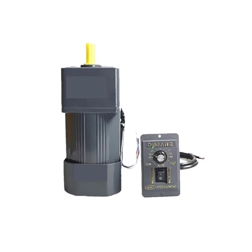 60W 220V AC Getriebemotor Mit Drehzahlregler, Einstellbare Drehzahl, Hohes Drehmoment, Asynchronmotor 5IK60RGN-CF, Wellendurchmesser 12mm(0-9RPM) von YZQOZKJH
