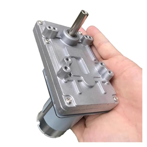 7-Typ 555 Getriebemotoren Metallgetriebe DC-Getriebemotor 12V 24V Hubkolbenmechanismus Exzenterrad Zubehör(24V-40RPM) von YZQOZKJH
