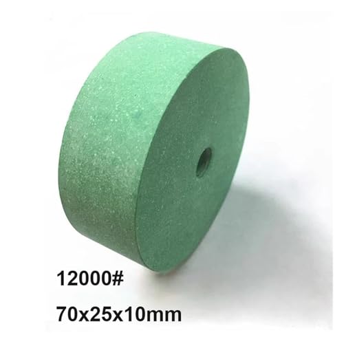 70 * 25 * 10mm Green Carbon Schleifen Rad Siliziumkarbid Öl Stein Schleifstein Rad 12000# 15000#(12000 mesh) von YZQOZKJH