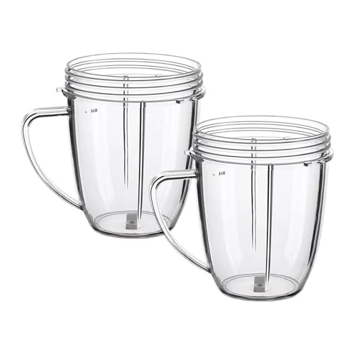 A76G-18Oz-Becher, Ersatzteilbecher, Kompatibel Mit Nutribullet-Mixer 600 W Und 900, Griffbecher, Entsafter-Zubehör von YZQOZKJH