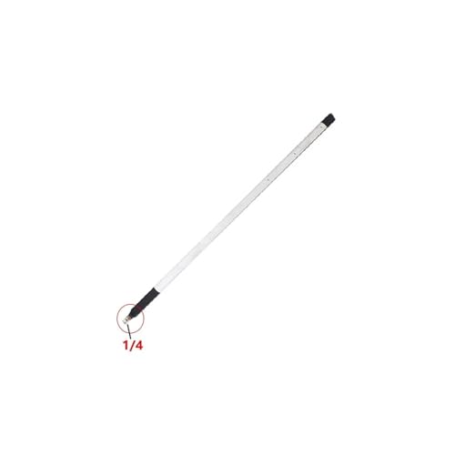 Auto-Kühler-Reinigungsstab, Entfernungsfreies Wassertank-Kühler-Spül- Und Reinigungswerkzeug, Auto-LKW-Hochdruckreiniger-Stab, 1/4 Männlich, 55 Cm(Light Grey) von YZQOZKJH
