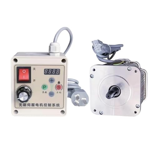Bürstenloser Servomotor 550W-750W-1100W 220V Drehzahlregler Bandschleifer Holzbearbeitungsmaschinen Briefsäge Drehmaschine(750w) von YZQOZKJH