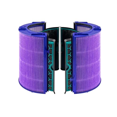 Ersatzfilter, kompatibel mit Dyson HP04 TP04 DP04 TP05 DP05 Luftreiniger, versiegelt, zweistufig, 360° Pure Cool Fan, Kombi-Glas-HEPA-Filter(Purple) von YZQOZKJH
