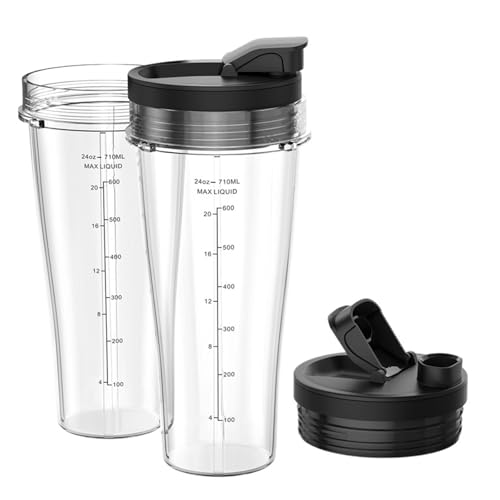 Ersatzteile For Mixer, Kompatibel Mit Ninja, 24-oz-Mixerbecher Deckel von YZQOZKJH