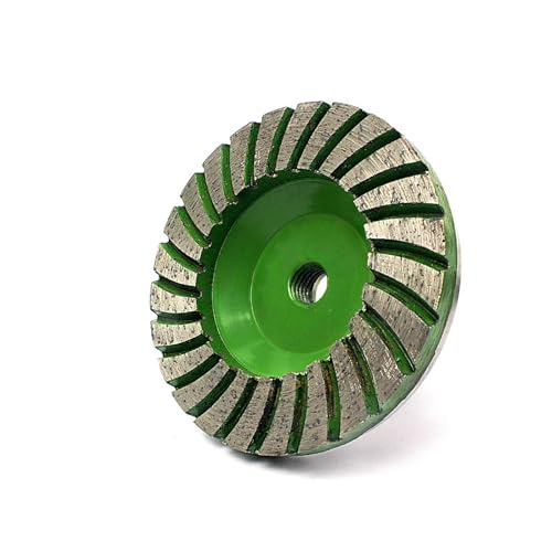 Grit 30# Diamant-Topfscheibe Silent Core Turbo-Schleifwerkzeug Auf Aluminiumbasis For Beton-Granit-Gewinde M14(5-8-11) von YZQOZKJH
