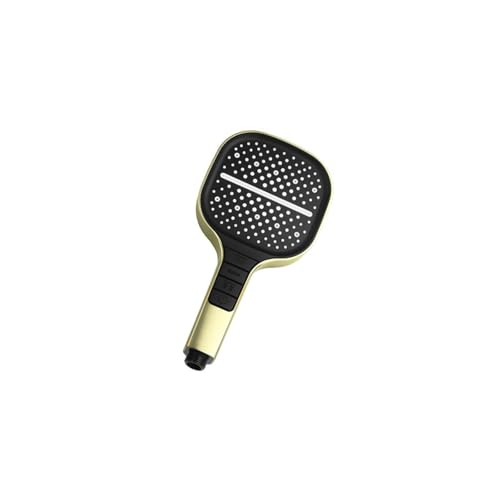 Handbrause Aus ABS In Gebürstetem Gold, Multifunktions-Handbrausekopf, Kompatibel Mit Badezimmern, Chrom, Grau, Weiß, Schwarz, Rose, Ersatz(7 Function BG) von YZQOZKJH
