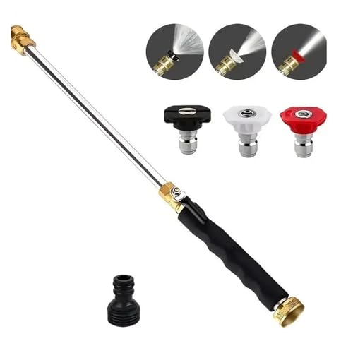 Hochdruck-Wasserpistole Autowaschen Garten Waschmaschine Schlauch Zauberstab Düse Sprayer Metall Reinigungswerkzeuge Hochdruck-Wasserpistole Autowaschen Garten Waschmaschine Schlauch Zauberstab Düse Sprayer Metall Reinigungswerkzeuge von YZQOZKJH