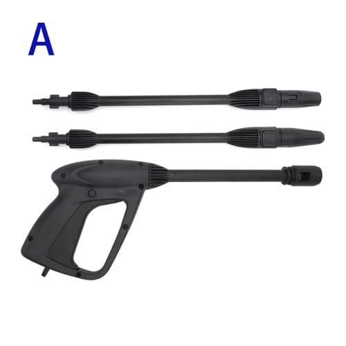 Hochdruckreiniger Spritzpistole Jet Lance Düse Autowaschanlage Jet Wasserpistole Speer Zauberstab(Gun and Dual Lances) von YZQOZKJH