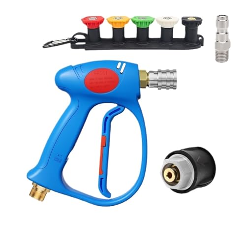 M22-14mm Autoreinigungs-Wasserpistole, 1/4 Zoll Schnellanschluss, Geeignet For Karcher-Hochdruckreinigerschlauch(C2) von YZQOZKJH