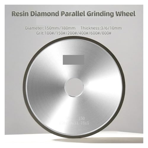 SDC CBN 1A1 Harz Diamant Schleifen Rad 150/180mm 618 Oberfläche Grinder Schleif Werkzeuge Akzeptieren 1 Stücke Nicht-standard Anpassung(100,SDC 180D-3T) von YZQOZKJH