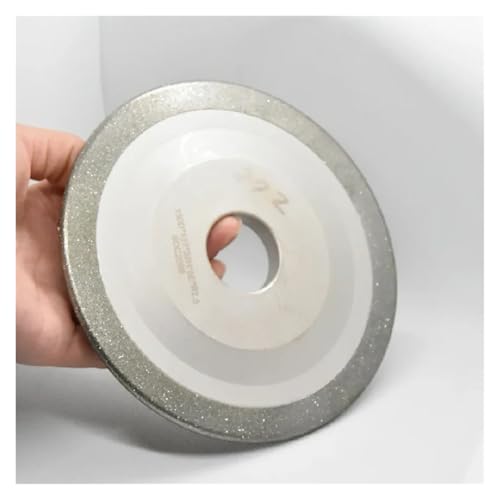Schleifscheibe Diamant ARC Halbrund Durchmesser 100 mm 125 mm 150 mm 200/400 Körnung Legierung Schraube Schlitzen Schärfwerkzeuge(D125mm X Arbor 32mm,400_THICK 1.5MM R0.75) von YZQOZKJH