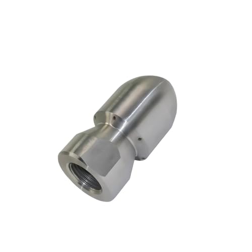 YZQOZKJH 1/2 Innengewinde Hochdruckreinigerdüse, Hochdruckschlauchdüse, Kanalreinigungsdüse, Edelstahlmaterial 40L YZQOZKJH 1/2 Innengewinde Hochdruckreinigerdüse, Hochdruckschlauchdüse, Kanalreinigungsdüse, Edelstahlmaterial 40L von YZQOZKJH