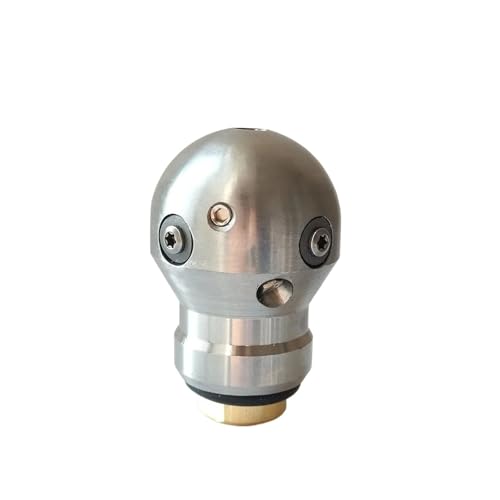 YZQOZKJH 3/8 "Gewinde Hochdruck-Abflussreinigung Rotierende Schneidkugeldüse Kanalisationsdüse Kugelstrahldüse(3I8 Female 50LPM) von YZQOZKJH