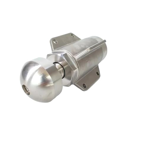 YZQOZKJH Edelstahl 300bar Hochdruckstrahl Abflussreinigung Wasser Rotierende Kanalrohrreinigungsdüse(5.2kg 1inch 400LPM) von YZQOZKJH