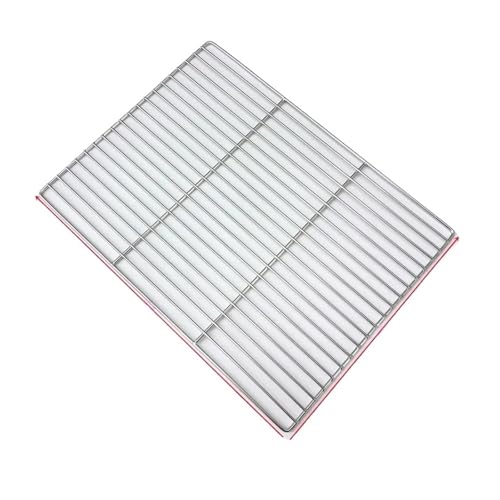 YZQOZKJH Edelstahl Barbecue Net EET Square Thiened Outdoor Holzkohle Ofen Barbecueid Haushaltswerkzeug dicht Me(Rose red 40 * 30cm) von YZQOZKJH