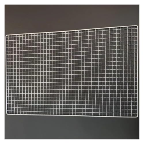 YZQOZKJH Große Größe geschweißte quadratische Einweg-BBQ Ill Me Net Backen Drng Id Outdoor Küche Kochutensilien Barbecue-Tools(35 * 50cm) von YZQOZKJH