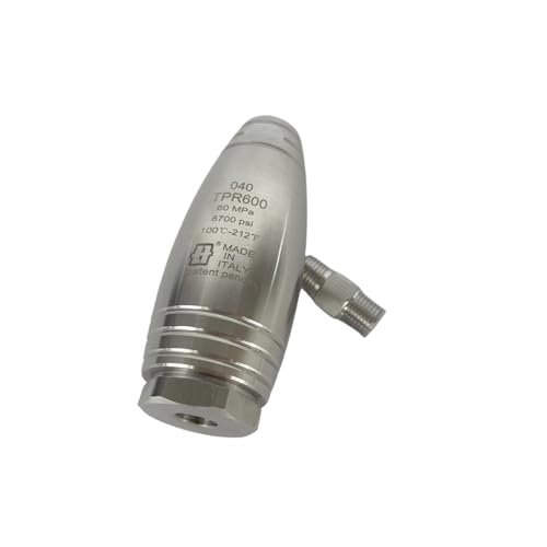 YZQOZKJH Hochdruck 500/600 Bar 1/4" Schnellanschluss Mit Wolframstahlkern Wasserturbo-Rotationsdüse for Reinigen Von Trinkwasser(500 bar 040) von YZQOZKJH