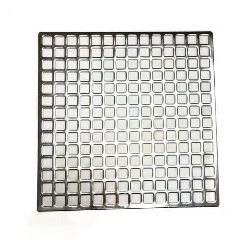 YZQOZKJH Thiened Einteiliges 304 Edelstahl BBQ ill Me id Spezielle Barbecue Feuerstelle Korb Punching Pad(304 Stainless Steel Width 21cm*Length 31cm) von YZQOZKJH