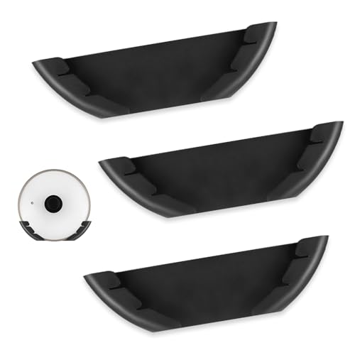 YZROHYI 3er Pack Topfdeckelhalter Wand,Halterung Topfdeckel Organizer Schrank,Kochdeckelhalter KüChe,Pot Lid Holder Wall,Pfannendeckel Halterung Kunststoff,Selbstklebende Deckelhalter für Heimgebrauch YZROHYI 3er Pack Topfdeckelhalter Wand,Halterung Topfdeckel Organizer Schrank,Kochdeckelhalter KüChe,Pot Lid Holder Wall,Pfannendeckel Halterung Kunststoff,Selbstklebende Deckelhalter für Heimgebrauch von YZROHYI