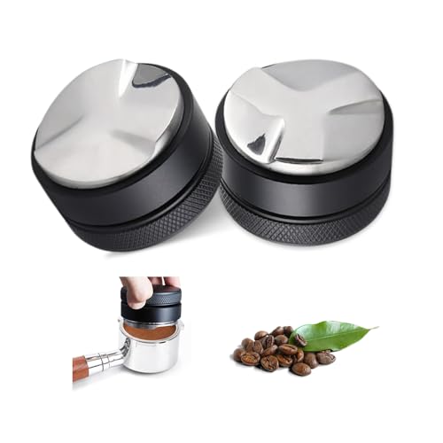 YZROHYI Coffee Leveler Distributor 58 MM,Espresso Leveler Edelstahl,Kaffeeverteiler Schwerkraft,Barista Verteiler Werkzeug,Leveling Tool,Siebträger Zubehör Distributor,Kaffee Zubehör Tamper von YZROHYI