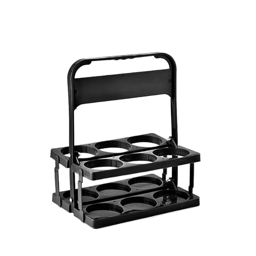 YZSMD Bier Organizer Kiste Tragbarer Handheld KTV BBQ Camping Weinregal Plastikstärker Faltbarer Flaschenhalter 6-Flügel-Träger Sportflasche Tragbarer Träger Bier Rack für draußen YZSMD Bier Organizer Kiste Tragbarer Handheld KTV BBQ Camping Weinregal Plastikstärker Faltbarer Flaschenhalter 6-Flügel-Träger Sportflasche Tragbarer Träger Bier Rack für draußen von YZSMD