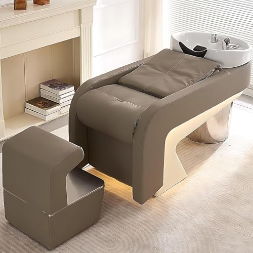 YZSMD Shampoo Rückspülung Einheit Head Spa Bett für Friseur Shop Beauty Spa Massage Friseur Ausrüstung - Salon Sink Shampoo Stuhl Station von YZSMD