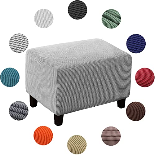 YZSMD Stretch Footstool Slipcover - Weiche gelbe quadratische Osmanische Abdeckung für Wohnzimmer - Waschbarer Poufpe Protector - s Größe YZSMD Stretch Footstool Slipcover - Weiche gelbe quadratische Osmanische Abdeckung für Wohnzimmer - Waschbarer Poufpe Protector - s Größe von YZSMD