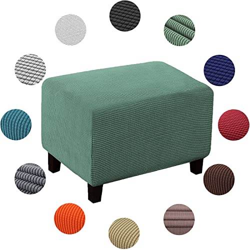 YZSMD Stretch Footstool Slipcover - Weiche gelbe quadratische Osmanische Abdeckung für Wohnzimmer - Waschbarer Poufpe Protector - s Größe YZSMD Stretch Footstool Slipcover - Weiche gelbe quadratische Osmanische Abdeckung für Wohnzimmer - Waschbarer Poufpe Protector - s Größe von YZSMD