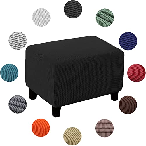 YZSMD Stretch Footstool Slipcover - Weiche gelbe quadratische Osmanische Abdeckung für Wohnzimmer - Waschbarer Poufpe Protector - s Größe YZSMD Stretch Footstool Slipcover - Weiche gelbe quadratische Osmanische Abdeckung für Wohnzimmer - Waschbarer Poufpe Protector - s Größe von YZSMD