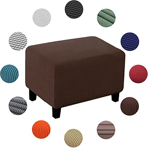 YZSMD Stretch Footstool Slipcover - Weiche gelbe quadratische Osmanische Abdeckung für Wohnzimmer - Waschbarer Poufpe Protector - s Größe YZSMD Stretch Footstool Slipcover - Weiche gelbe quadratische Osmanische Abdeckung für Wohnzimmer - Waschbarer Poufpe Protector - s Größe von YZSMD