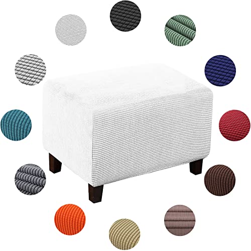 YZSMD Stretch Footstool Slipcover - Weiche gelbe quadratische Osmanische Abdeckung für Wohnzimmer - Waschbarer Poufpe Protector - s Größe YZSMD Stretch Footstool Slipcover - Weiche gelbe quadratische Osmanische Abdeckung für Wohnzimmer - Waschbarer Poufpe Protector - s Größe von YZSMD