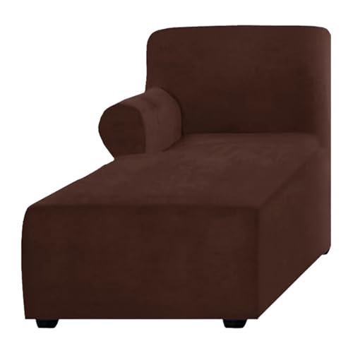 YZSMD Stretch Velvet Chaise Lounge Armsof Sofa Slipcover, L -förmige Couch -Beschützer mit Gummiband - perfekt für Wohnzimmermöbel YZSMD Stretch Velvet Chaise Lounge Armsof Sofa Slipcover, L -förmige Couch -Beschützer mit Gummiband - perfekt für Wohnzimmermöbel von YZSMD