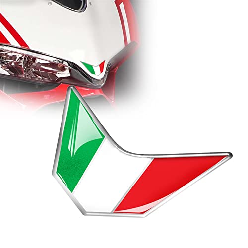 YZTAC 3D Aufkleber Motorrad Frontverkleidung Italien Aufkleber Für Ducati Aufkleber 959 969 1199 1299 Panigale V4 S R Supersport von YZTAC