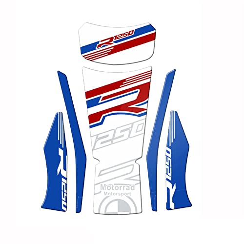 YZTAC 3D-Motorrad-Aufkleber Für BMW R1250R R 1250 R R1250 R Fuel Tank Pad Cover Protector Aufkleber (Color : 1 UK) von YZTAC