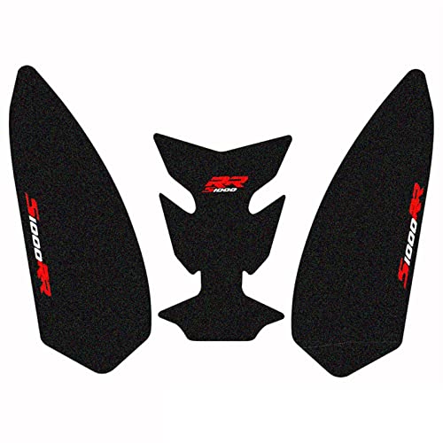 YZTAC Motorrad Für BMW S1000RR 2019 2020 2021 S1000RR S1000R Schutz Anti-Rutsch-Tankpad Tank Side Traction 3M Aufkleber Logo (Color : 9) von YZTAC
