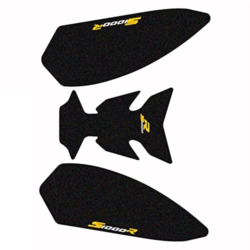 YZTAC Motorradschutz Anti-Rutsch-Tankpad Tank Side Traction 3M Aufkleber Logo Für BMW S1000RR 2019 2020 2021 S1000RR S1000R (Color : 4) von YZTAC