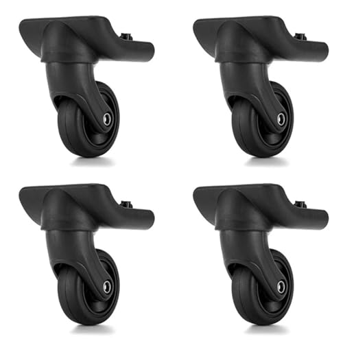 Kofferrollen Ersatzrollen 4-teiliges Kofferrollen-Set, praktische und leichte Gepäckrollen, mühelose Mobilität, Funktionalität for Reisen, langlebig von YZWHKJ