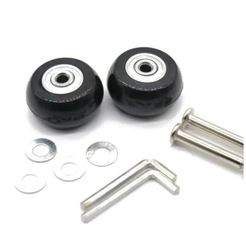 Kofferrollen Ersatzrollen 6 Stücke OD 35mm 2 Sätze von Gepäck Koffer Ersatz Räder Achsen Deluxe Reparatur Werkzeug von YZWHKJ