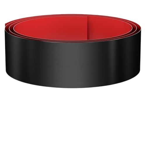 Selbstklebende Edelstahl Wandleiste Fußleistenabdeckung Aus Edelstahl,15,2 X 259,1 Cm,Selbstklebende Fußleiste For Unterseite Türen,Kücheninseln,Schränken,Küchenschränken(Black) von YZWHKJ