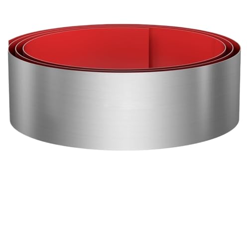 Selbstklebende Edelstahl Wandleiste Fußleistenabdeckung Aus Edelstahl,15,2 X 259,1 Cm,Selbstklebende Fußleiste For Unterseite Türen,Kücheninseln,Schränken,Küchenschränken(Nickel) von YZWHKJ
