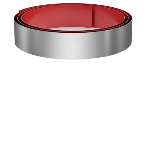 Selbstklebende Edelstahl Wandleiste Fußleistenabdeckung Aus Edelstahl,4 X 102 Zoll Große Fußleiste,Selbstklebende For Die Unterseite Türen,Kücheninseln,Schränken(Nickel) von YZWHKJ