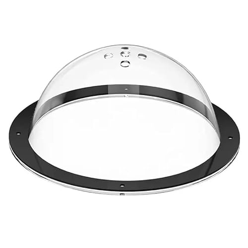 Transparentes Acryl-Hundezaunfenster 2Pcs Acryl Dome Fenster Bullauge Pet Klar View Mit Luft Löcher Spielplatz Hund Zaun Transparentes Acryl-Hundezaunfenster 2Pcs Acryl Dome Fenster Bullauge Pet Klar View Mit Luft Löcher Spielplatz Hund Zaun von YZWHKJ