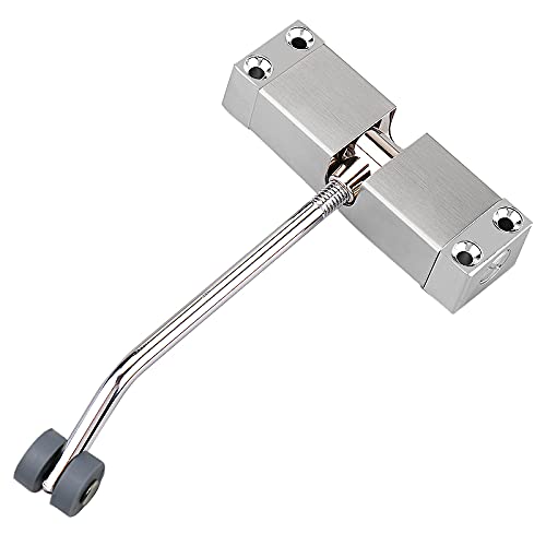Türschließer Automatisch Automatische Tür Näherfeder einstellbar Nahe Türmöbel Hardware Zinklegierung(SILVER) von YZWHKJ