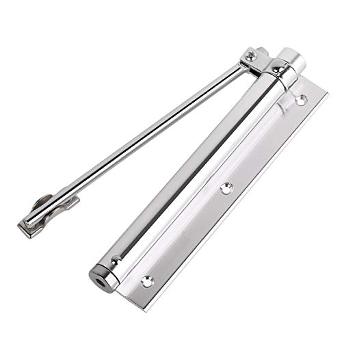 Türschließer Automatisch Automatische Türschließer einzelner Federfestigkeit einstellbares oberflächenmontiertes Edelstahltür selbstschließendes Scharnier(Sliver) von YZWHKJ