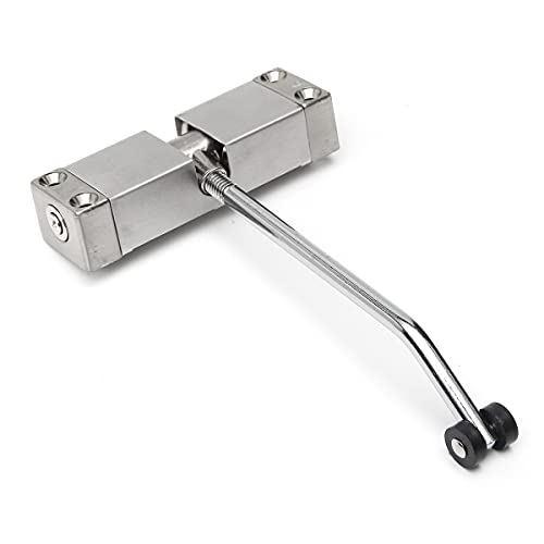 Türschließer Automatisch Edelstahl einstellbarer oberflächlich montierter automatischer Frühlingsschließtürnäher Türschließer Automatisch Edelstahl einstellbarer oberflächlich montierter automatischer Frühlingsschließtürnäher von YZWHKJ