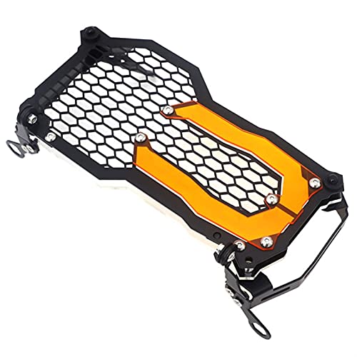 YZWHKJ Motorrad Scheinwerfer Gitter FIT-VERWENDUNG FÜR. BMW R1200GS R1250GS. Scheinwerferschutzschutzgittergrill-Abdeckung R 1250 GS. Abenteuer R 1200 GS ADV/LC Acryl-Lampen-Patch.(F) von YZWHKJ